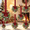 B, variant on 6-Pack Mini Christmas Wreaths, 11.8 Inch Artificial Pine and Red Berry Decor for Kitchen Cabinets and Chairs