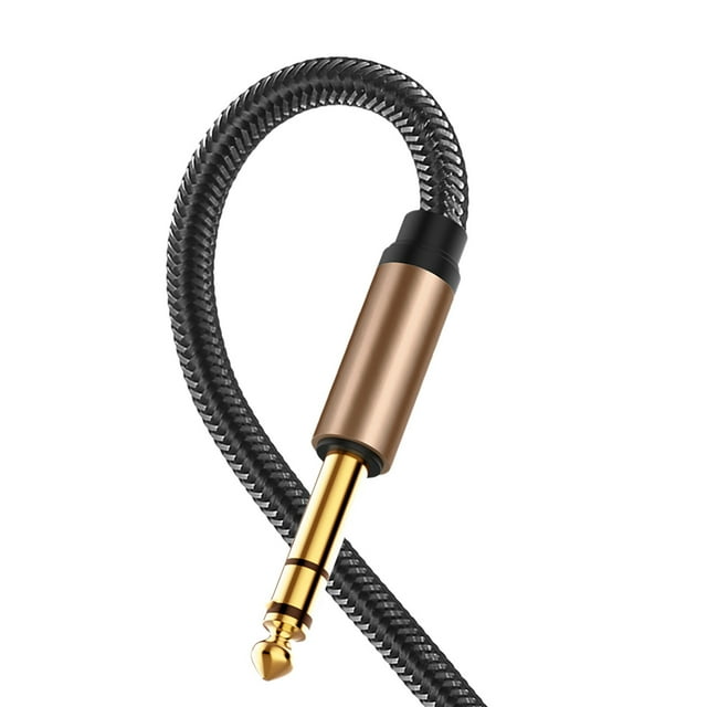 VONKY Audio Auxiliary Input Adapter Plug-and-play TRS HD Stereo Audio Cable for Electric Drums Amplifier Piano