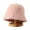 Pink, variant on dianhelloya Women Autumn Winter Bucket Hat Solid Color Super Soft Windproof Female Thicken Winter Warm Fisherman Hat Khaki
