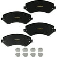 thumbnail image 6 of Front Ceramic Brake Pads for Chrysler GV T&C Jeep Liberty Goodyear Brakes GYD856, 6 of 7