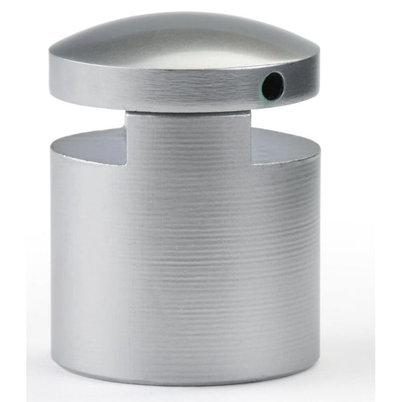 Set Of 4, 1 x 3/4-Inch Satin Aluminum Finish Standoff Screws For Mounting Additional Signage (EGD25SA250)