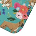 thumbnail image 5 of BoxerDog and Pioneer Flower Dish Drying Mat for Kitchen 1 Pack, Ultra Absorbent Microfiber Dishes Drainer Mats,16"x18", 5 of 6