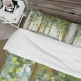 thumbnail image 4 of Designart 'Green Forest Study' Farmhouse Duvet Cover Set, 4 of 4