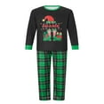 thumbnail image 2 of Christmas Family Matching Pajama Red Holiday Pjs Sets Cotton Sleepwear, 2 of 9
