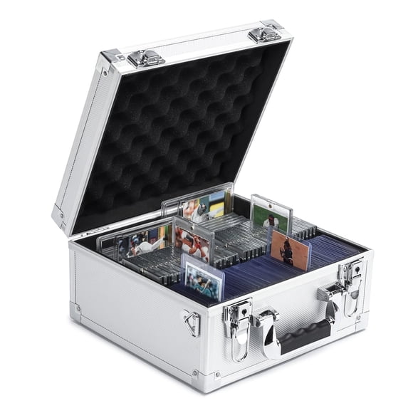 HEWEI WORKS Collectible Trading Card Cases (Silver)