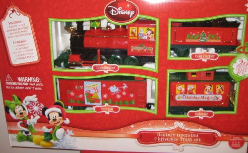 mickey mouse train set walmart