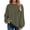 Olive Green, variant on Eytino Sweatshirts for Women Oversized Sweatshirt Fall Long Sleeve Tops Casual Crewneck Sweatshirts with Pockets Brown