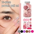 thumbnail image 4 of Bouteille Drift Ensemble de 15 Pcs de Houppettes Beauté Oeuf Pouce Houppette Coton Houppette Mini Houppette, 4 of 7