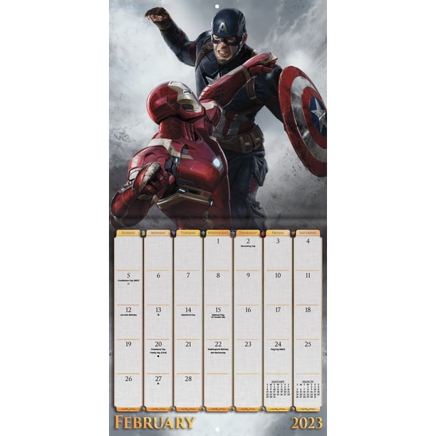 Trends International 2023 Marvel Infinity Saga Collector's Edition Calendar  & Magnetic Frame - Walmart.com