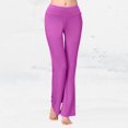 thumbnail image 6 of GZWYHT Sweatpants Women Yoga Pants Women Casual Spring And Summer Yoga PantsOutdoor Straight Leg Dance Pants Pants Women's Body Pants Flared Loose Pants Flare Pants Baggy Pants RD3 XXL, 6 of 7