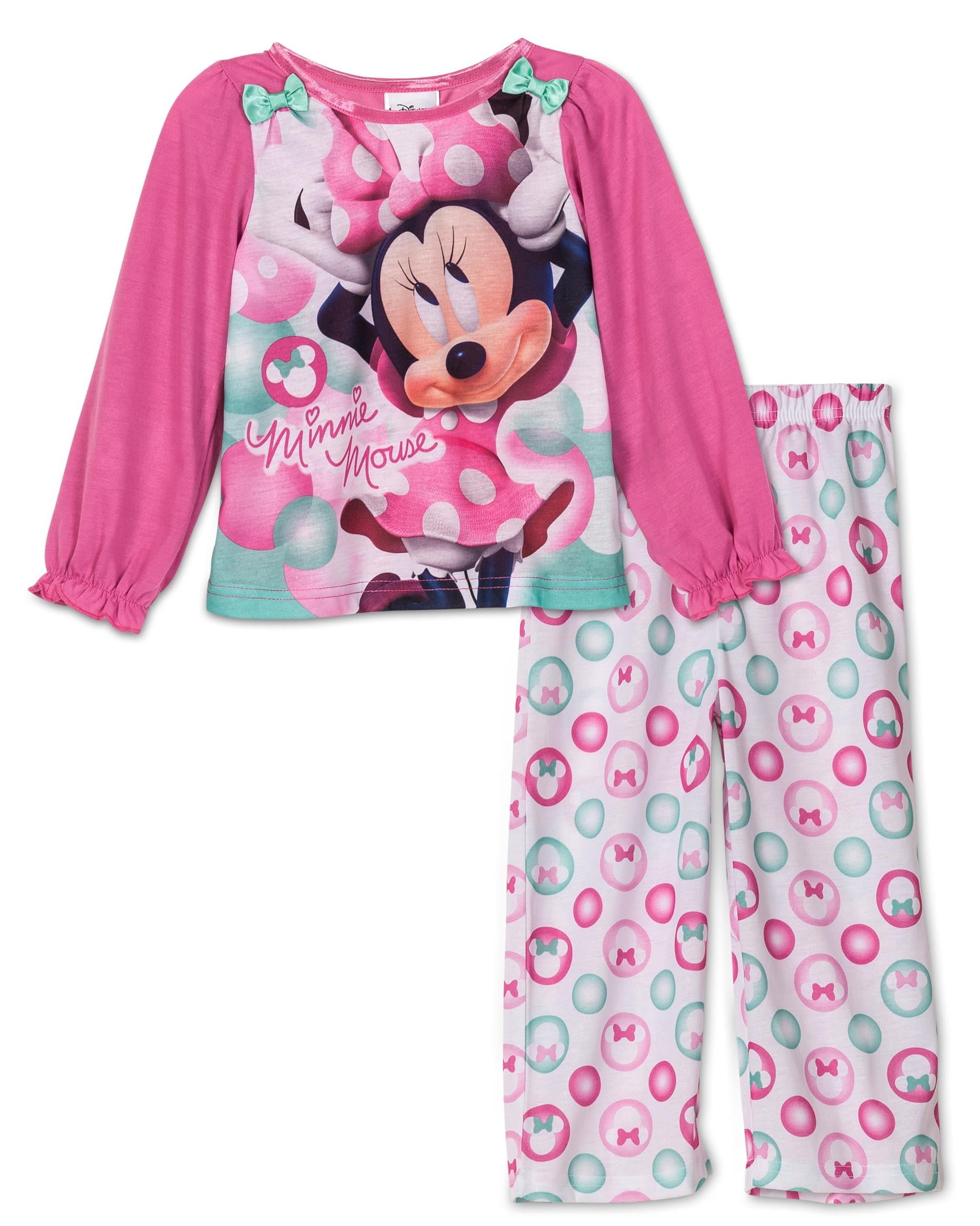 Disney Toddler Girls' Minnie Mouse 2Piece Pajama Set