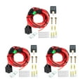 thumbnail image 1 of Baohd Universal Electric Fuel Pump Relay Kit Relay Kit Pump Harness Relay Fuel Pump Harness Car For 12V Car Versatile 3Set, 1 of 6