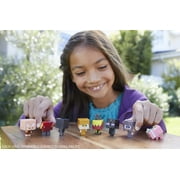 Minecraft Piglin Mini Action Figure, Mob Head Minis Toy with Pixelated Design