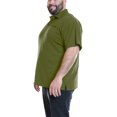 thumbnail image 3 of Wrangler Men's Big and Tall Polo Shirt ,Big sizes up to 6XL and Tall sizes up to 4XT, 3 of 4