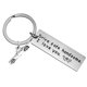 thumbnail image 1 of Llavero Drive I Need U Here with Me Keyring para papá / esposo / novio 03 Hugo Conduzca el llavero seguro, 1 of 8