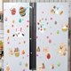 thumbnail image 3 of Wosthever Pegatina de pared de huevo con huella de conejito de Pascua, decoración de vacaciones de feliz Pascua, pegatina de cristal, pegatina de suelo Almacenamiento y organización del hogar Wosthever HA022904-00, 3 of 6
