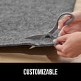 thumbnail image 3 of GORILLA GRIP Felt and Natural Rubber Rug Pad, 1/8&acirc; Thick, 5x7 FT Protective Padding for Under Area Rugs, Cushioned Gripper Pads for Carpet, Runn, 3 of 9
