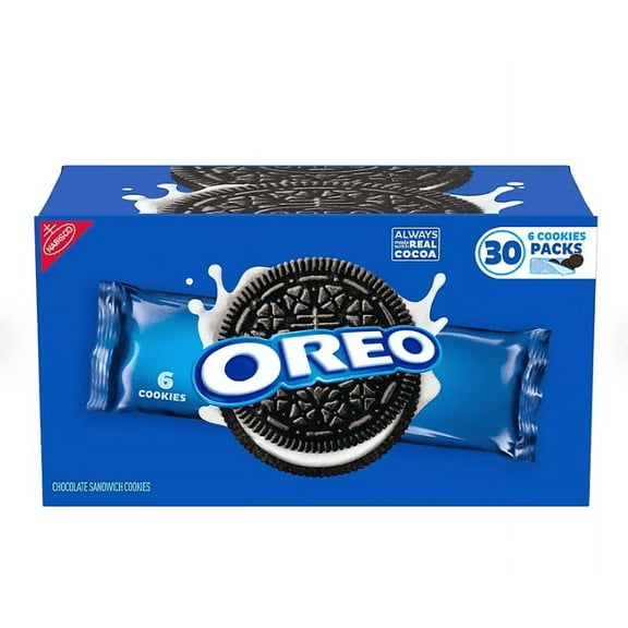 OREO Chocolate Sandwich Cookies, 2.4 oz., 30 pk.1
