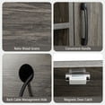 thumbnail image 3 of YYAo Buffet Sideboard, Cupboard Buffet Console Kitchen Sideboard,Buffet Sideboard Coffee Bar Cabinet with Power Outlets and USB Ports-Gray, 3 of 6