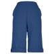 thumbnail image 5 of Pantalones de Ajuste Seco de las Mujeres Botón de Color Sólido Laminado Borde Pantalones de Lino, Trajes Del Cuerpo para los Pantalones de las Mujeres Capris de Cinco Puntos con Tela Elástica Transpi, 5 of 6
