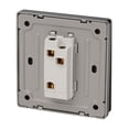 thumbnail image 2 of PC 86mm Push Button Switch 1/2/3 Gang 2 Way Wall Light Switch Rocker Switch, 2 of 5