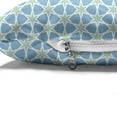 thumbnail image 4 of Moroccan Pet Bed, Mosaic Pattern Repeating Glazed Zellige Art Stars Roman Inspirations, Chew Resistant Pad for Dogs and Cats Cushion with Removable Cover, 24" x 39", Green Blue White, by Ambesonne, 4 of 4