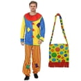 thumbnail image 2 of 1 juego de ropa de payaso Cosplay para decoraciones de Halloween, 2 of 3