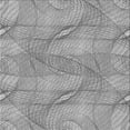 thumbnail image 1 of Ahgly Company Indoor Square Patterned Silver Gray Area Rugs, 5' Square, 1 of 6