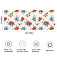 thumbnail image 3 of Pioneer Flower Floral Print Pattern Bathroom Rugs Mat, Non Slip Microfiber Bathroom Rug with Rubber Backing, Soft Mats for Bathroom Floor Tub Shower, 24"x60", 3 of 5