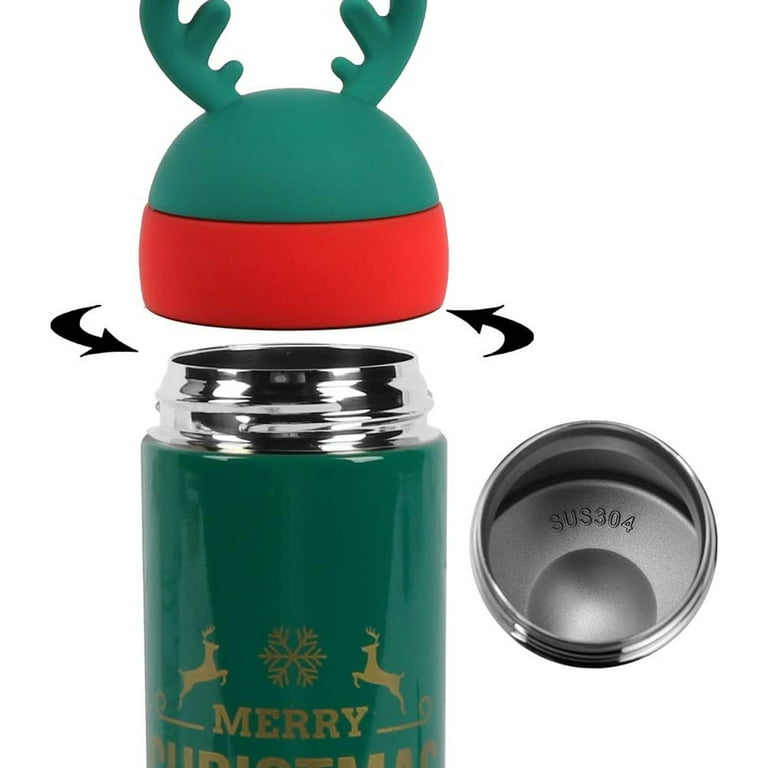 Stanley Thermos Christmas Gift Set: 2 Thermal Bottles With Handle And Mug  For Hot/Cold Drinks, Food, And Tea 500ml From Bai10, $20.6