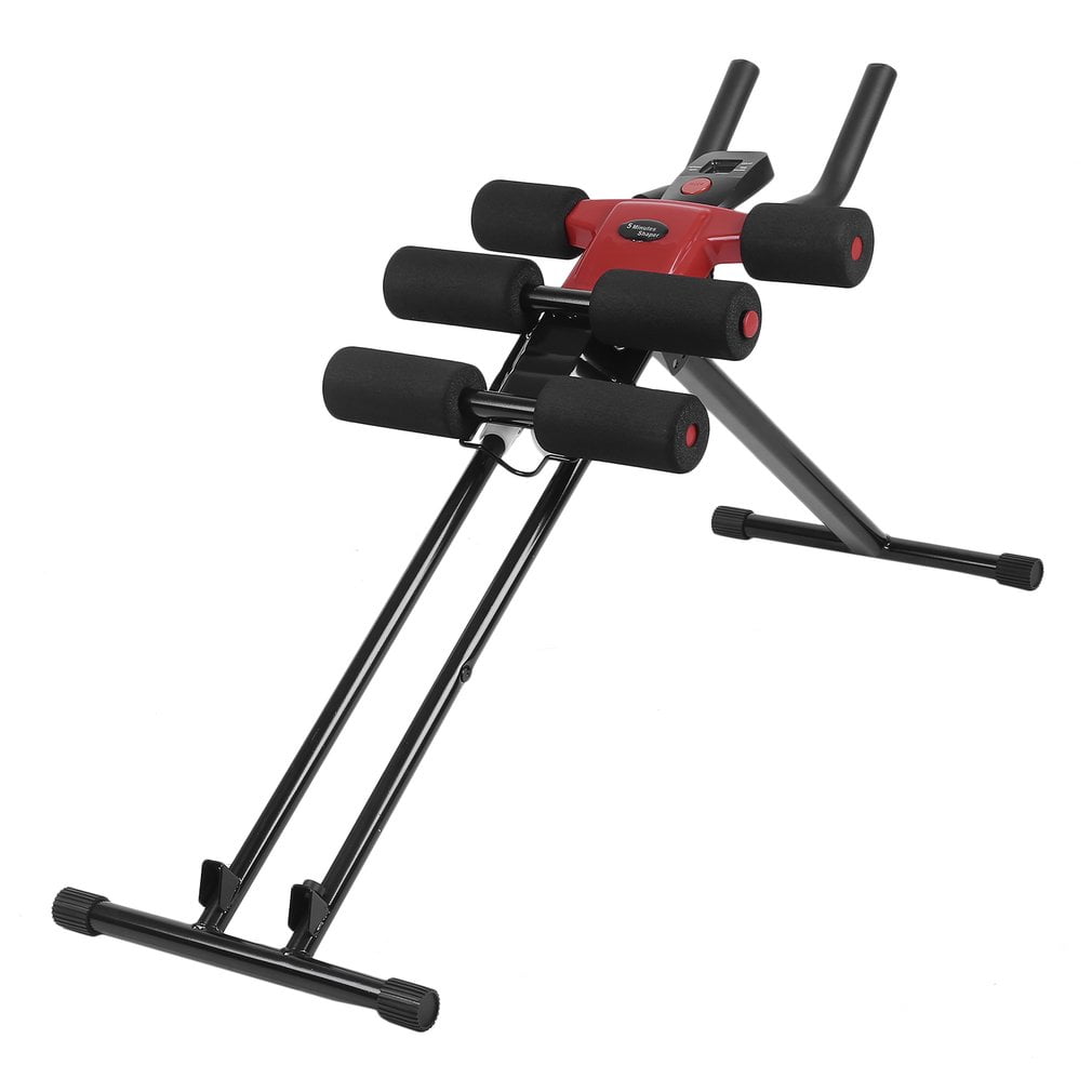 Zimtown Ab Crunch Machine,5 Minute Shaper, Adjustable Abdominal Tummy Exercise Equipment, Ab Core Cruncher Glider... by Jsgmldwy