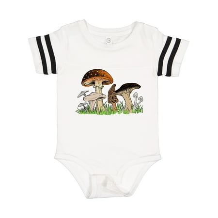

Inktastic Mushroom Hunting for Morel Mushroom Gift Baby Boy or Baby Girl Bodysuit
