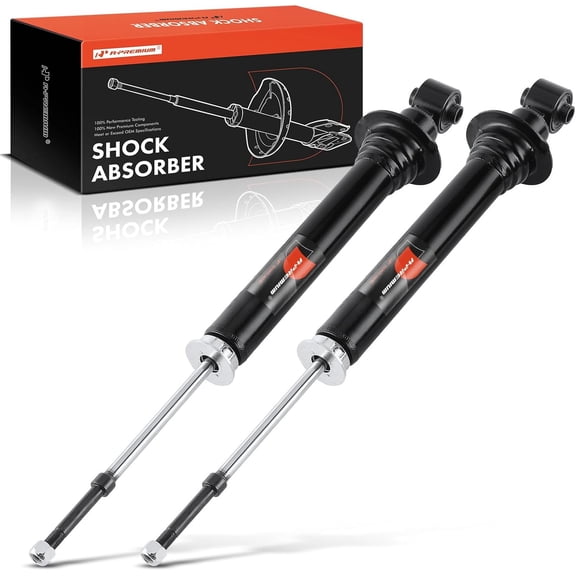 A-Premium Rear Pair (2) Strut Assembly Compatible with Lexus IS300 Base 2001 2002 2003, Sedan, Driver and Passenger Side