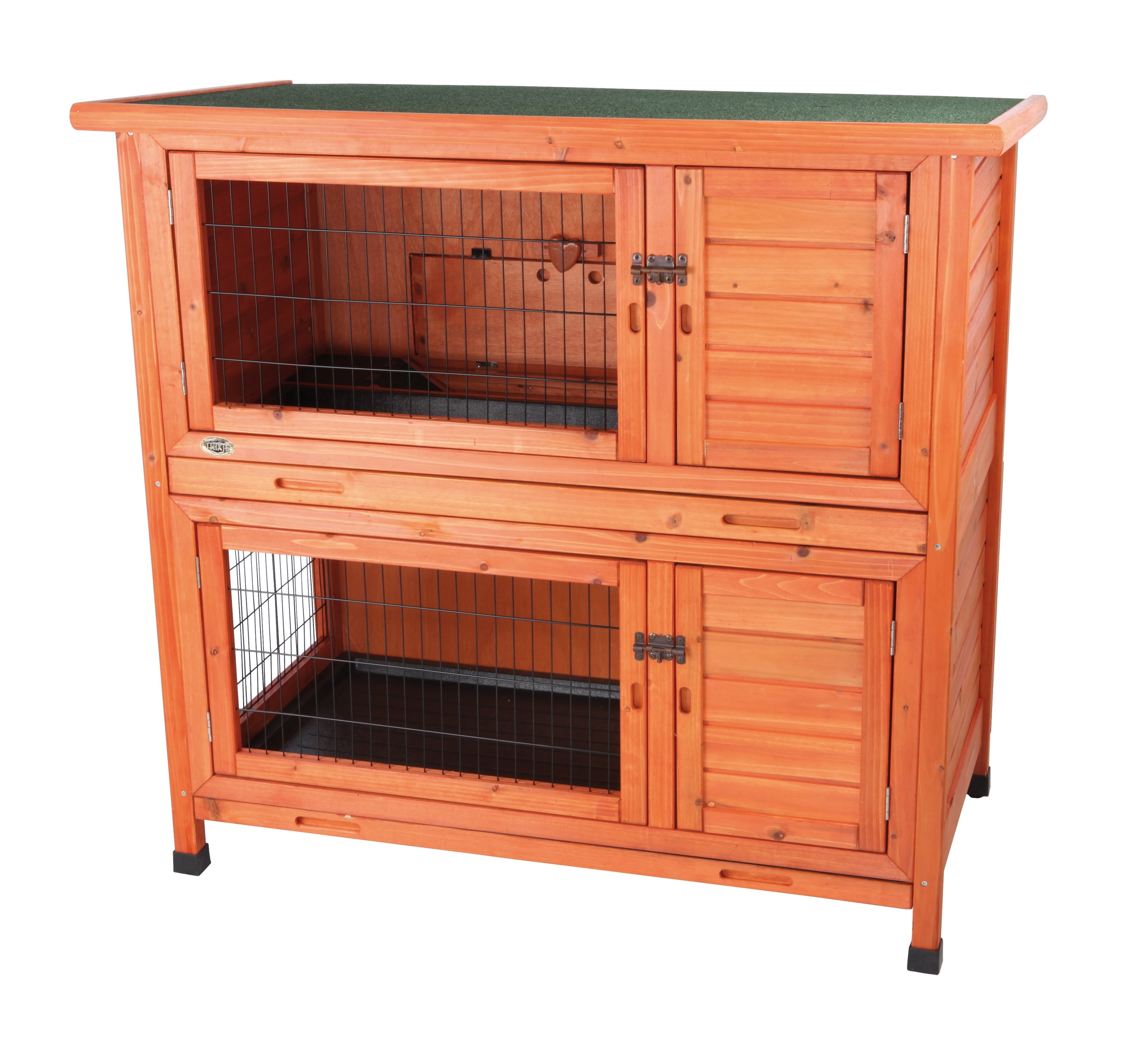 Trixie natura 2 top story rabbit hutch