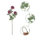 thumbnail image 4 of Artificial 3 Heads Roses Artificial Flower For Home Decoration, 4 of 8