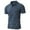 A-Navy106, variant on XIAOCHA Men's Waffle Knit Polo Shirt Office Everyday Short-Sleeve Collared Top Breathable Stretch Gym Shirts