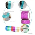 thumbnail image 5 of Tape Promotion Sale! Nomeni Decorative Tape Craft Self Adhesive Stickers Adhesive Glitter Decoration for Diy Crafts Gift Packaging Scrapbooking Etc, Home Decor Clearance Sale Silver, 5 of 8
