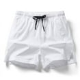 thumbnail image 2 of OHGOD Cotton Women Shorts - Cute Shorts for Women - Athletic Works Shorts Women - Womens Casual Drawstring Shorts - White - L, 2 of 6