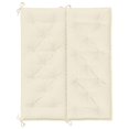 thumbnail image 6 of vidaXL Indoor/Outdoor Bench Cushions 2 Pcs, Non-Slip, Water-Repellent, Cream White 47.2"x19.7"x2.8", 6 of 11