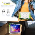thumbnail image 6 of FJLBDE Case for Xiaomi Redmi Pad 2 2025 11 inch with 360 Kickstand, Shoulder Strap Carrying Protective Cover, Multicolor Green, 6 of 6