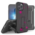 thumbnail image 1 of Armor Kombo Holster Rugged Cover Designed For Apple iphone 13 Pro 6.1"Case Black/Black, 1 of 9