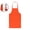 Orange, variant on VQPeo Adjustable Bib Apron Waterdrop Resistant with 2 Pockets Cooking Kitchen Aprons for Women Men
