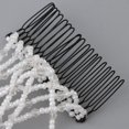 thumbnail image 3 of Accesorios de peine de pelo doble con diapositivas elásticas de pinzas para Zulema Peines dobles para el cabello elásticos, 3 of 7