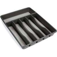 Rubbermaid, Cutlery Drawer Organizer, Expandable, Large, Grey