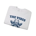 thumbnail image 3 of The Vibes are in Shambles Western Raccoon Sweatshirt Cowboy Raccoon Shirt, 3 of 5