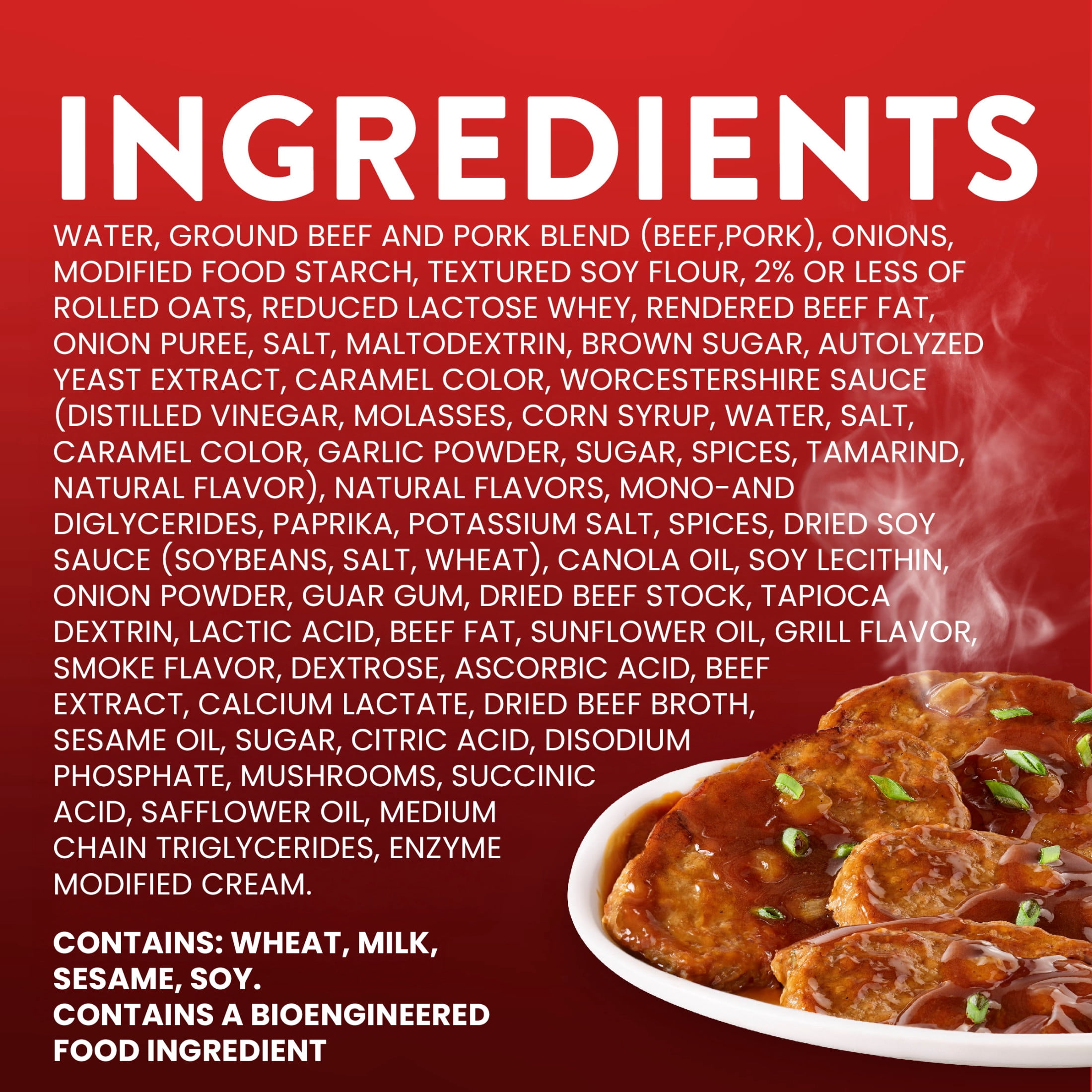 Stouffer’s Salisbury Steak, Family Size, Frozen Salisbury Steak, Easy Family Frozen Dinners 1.75 lb.