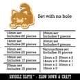 thumbnail image 2 of Round Cat Stretching Wood Mini Charms Shapes DIY Craft Jewelry - No Hole - 20mm (15pcs), 2 of 7