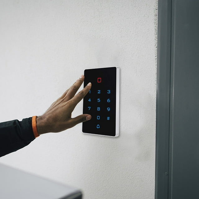 LSLJS Serrure de Porte Sans Clé avec Clavier, Serrure Intelligente Verrous Électroniques pour Porte d'Entrée Clés Tactiles Serrure de Porte Verrouillage Automatique Prise en Charge de 2000 Utilisateurs, Gadgets Accessoires pour la Maison et la Cuisine