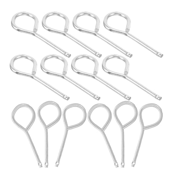 HOOWIFFY Pin Set Stainless Steel Door Safety Replacement 30 Pieces