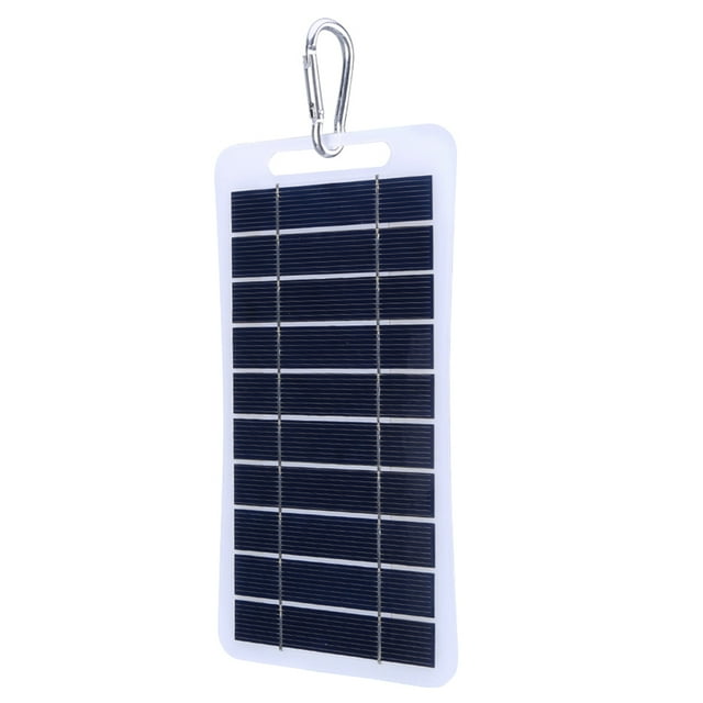 Cargador de batería impermeable del panel de la célula solar de 2W 5V para acampar mochilero que camina